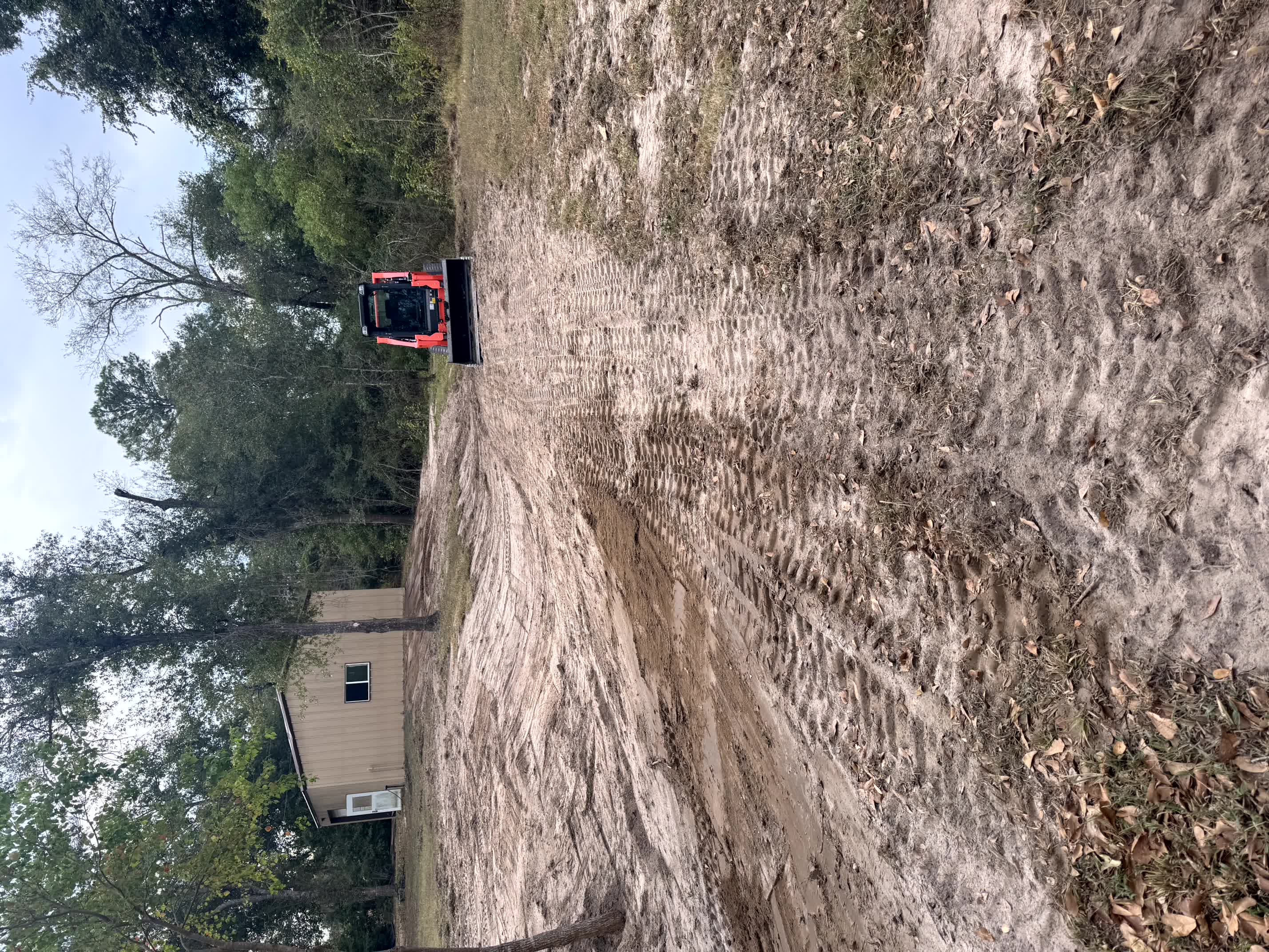 Bellville regrading — site preparation